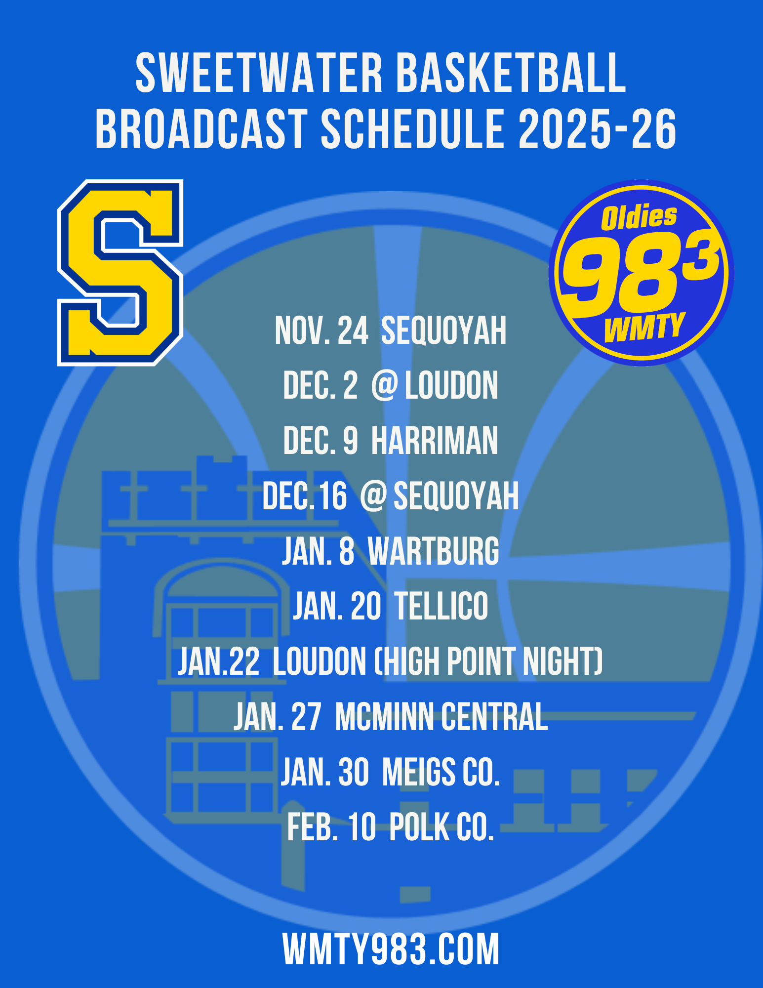 Sweetwater High School Basketball 2025-26